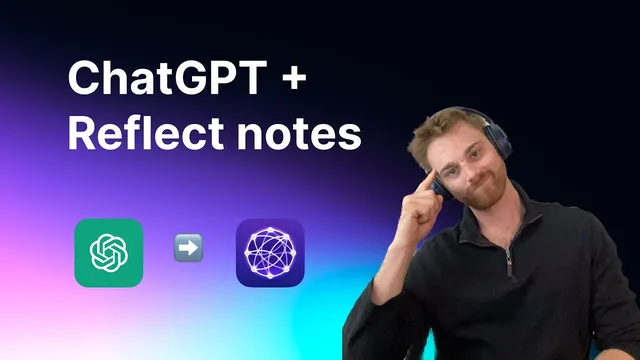 Save ChatGPT conversations to your notes (new plugin feature) thumbnail