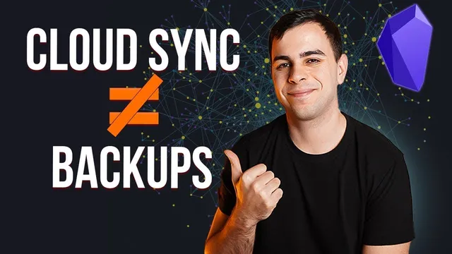 How To Backup Obsidian - Best Options  // EP3 Mastering Obsidian thumbnail