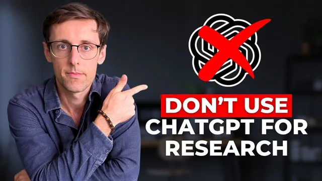 5 Unbelievably Useful AI Tools For Research in 2025 (better than ChatGPT) thumbnail