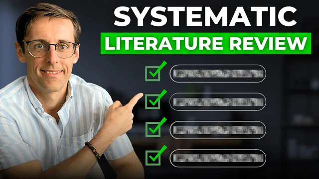 Step-by-step process to a systematic literature review for a Q1 journal (in-depth training) thumbnail