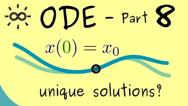 Ordinary Differential Equations 8 | Existence and Uniqueness? thumbnail