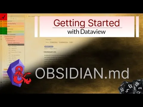 Obsidian - Getting Started with Dataview thumbnail
