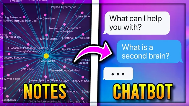 How I Set Up My AI-Powered Second Brain in Obsidian (ChatGPT, Search, Assistant, Plugins, Tools) thumbnail
