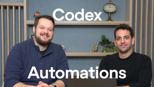 Automate tasks with the Codex app thumbnail