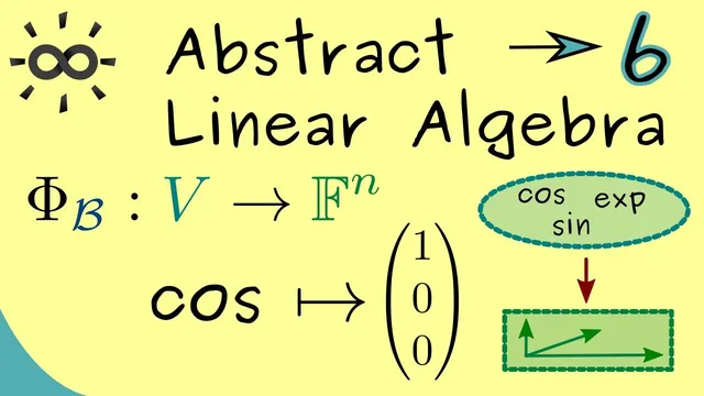 Abstract Linear Algebra 6 | Example of Basis Isomorphism thumbnail