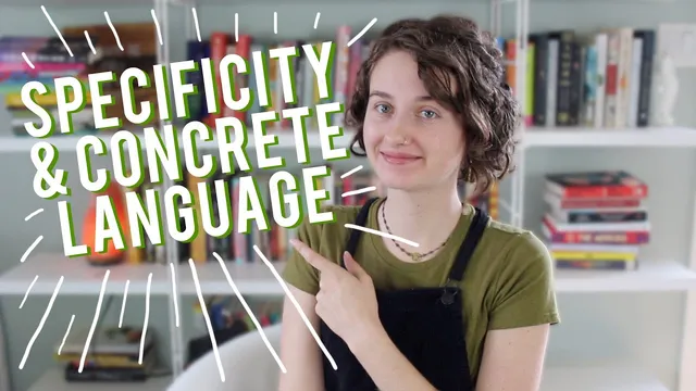 Specificity and Concrete Language | how to write vividly thumbnail
