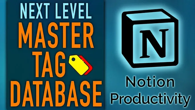 Master Tag Database for Notion Life OS & Personal Knowledge Management thumbnail