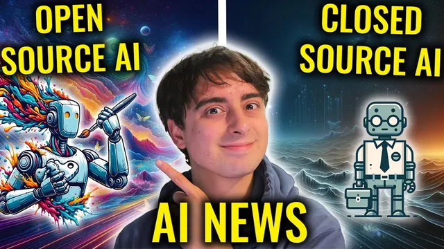 AI is Speeding Up AGAIN! HUGE Open Source AI Advancements! thumbnail