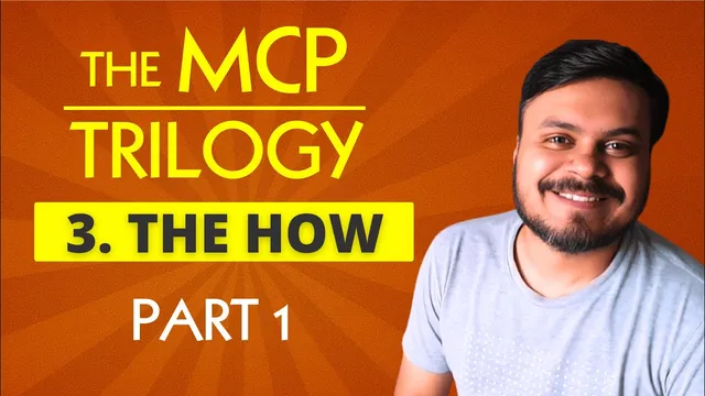 Model Context Protocol | The How | How to connect MCP Servers to Claude Desktop | CampusX thumbnail