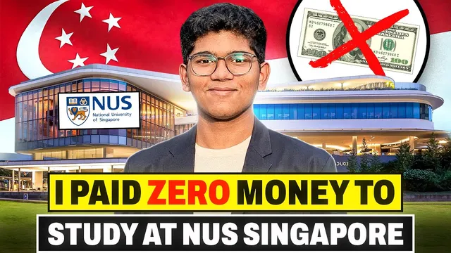 STUDY IN SINGAPORE FOR FREE! 🤯🔥 Ft. Armaan Dhanda thumbnail