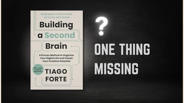 Second Brain: One thing you need to know! thumbnail