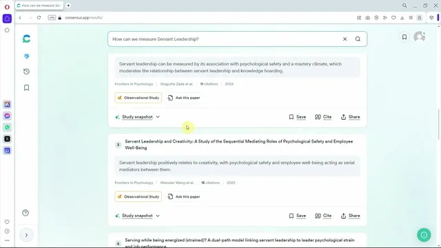 How to use #Consensus for Research, Search Literature, Gaps, Questionnaires, and More thumbnail