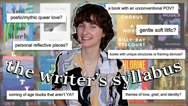 recommending you the *perfect* book to become a better writer | the writer's syllabus ep. 2 thumbnail