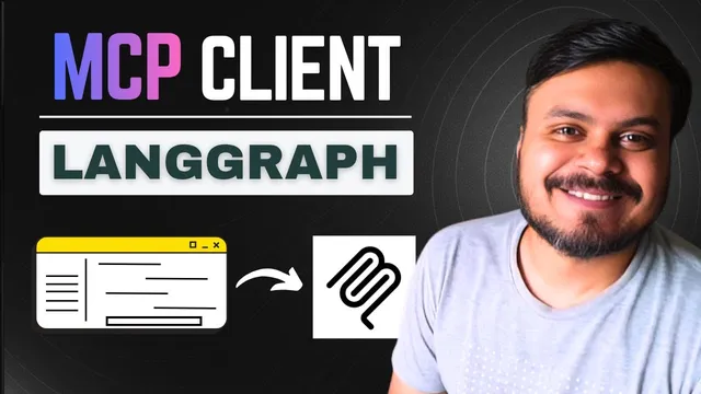How to build MCP Client using LangGraph | Agentic AI using LangGraph | CampusX thumbnail