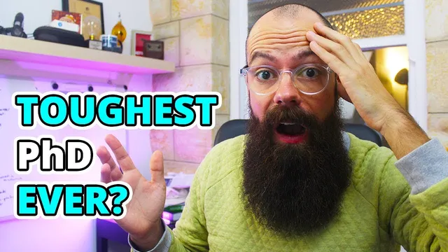 The toughest PhD in the world! Could you do it? thumbnail