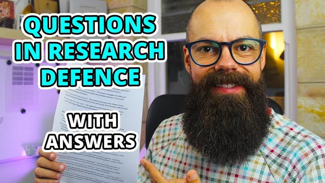 Common Research Defense Questions | Uncovering the Answers to the Toughest thumbnail