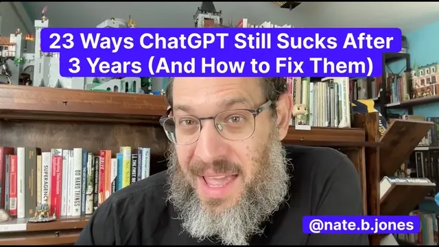 23 Ways ChatGPT Still Sucks After 3 years (And How to Fix Them) thumbnail