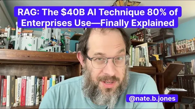 RAG: The $40B AI Technique 80% of Enterpises Use—Finally Explained thumbnail
