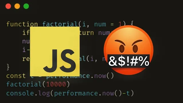 Benchmarking JavaScript Is A Mess thumbnail