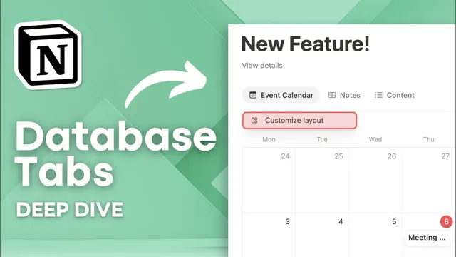 Notion's NEW Tabbed Layout! | Step by Step Tutorial, Pros & Cons thumbnail