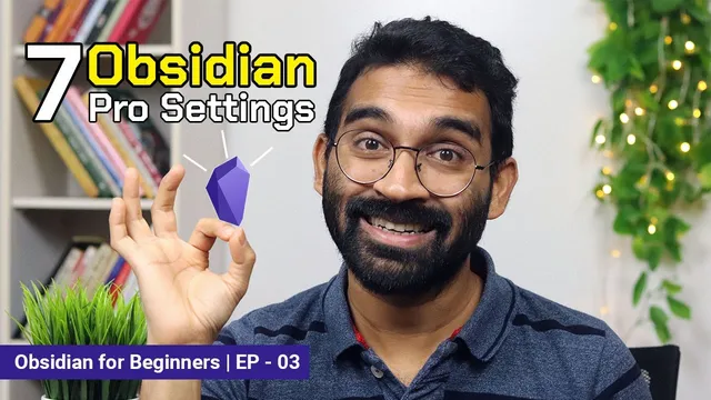 Best Obsidian Setup |  Obsidian for Beginners (3/10) thumbnail